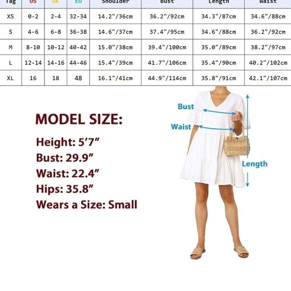 NWT XS Fancyinn Cute Black Shift Dress - Picture 5 of 7